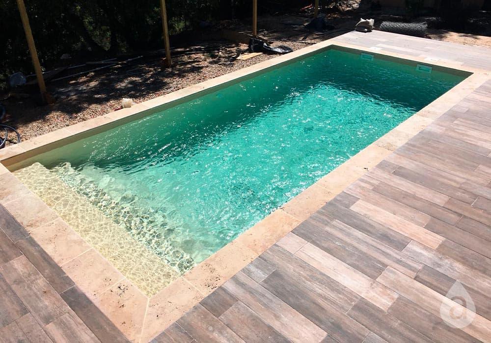 Lámina de PVC armada Lámina de PVC armada