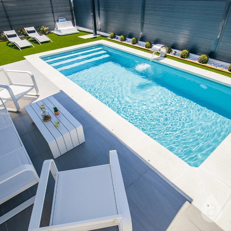 Piscinas de poliester Piscinas de poliester